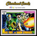 1991 Impel Marvel Universe II #111 Nick Fury vs. Baron Strucker