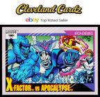1991 Impel Marvel Universe II #101 X-Factor vs. Apocalypse