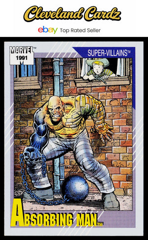 1991 Impel Marvel Universe II #74 Absorbing Man