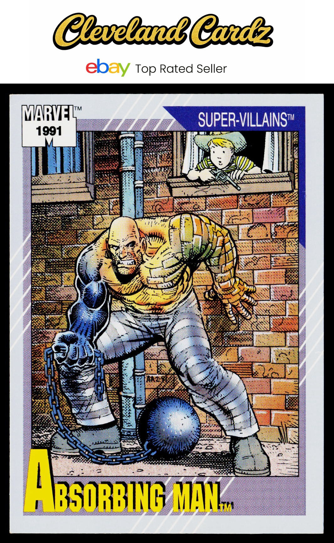 1991 Impel Marvel Universe II #74 Absorbing Man