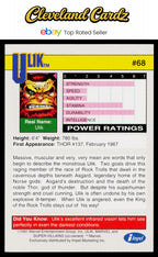 1991 Impel Marvel Universe II #68 Ulik