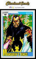 1991 Impel Marvel Universe II #137 Mandarin's Rings