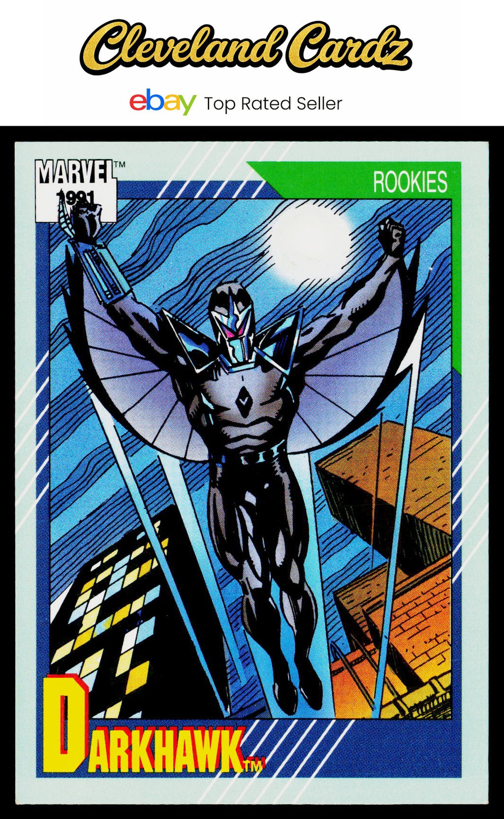 1991 Impel Marvel Universe II #145 Darkhawk