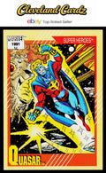 1991 Impel Marvel Universe II #49 Quasar