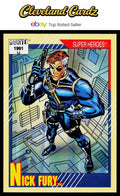 1991 Impel Marvel Universe II #52 Nick Fury