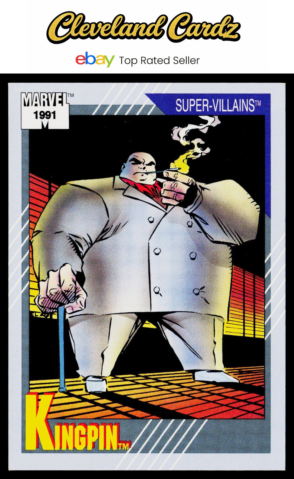 1991 Impel Marvel Universe II #55 Kingpin