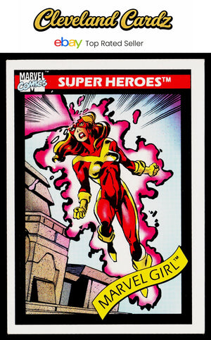 1990 Impel Marvel Universe #9 Marvel Girl