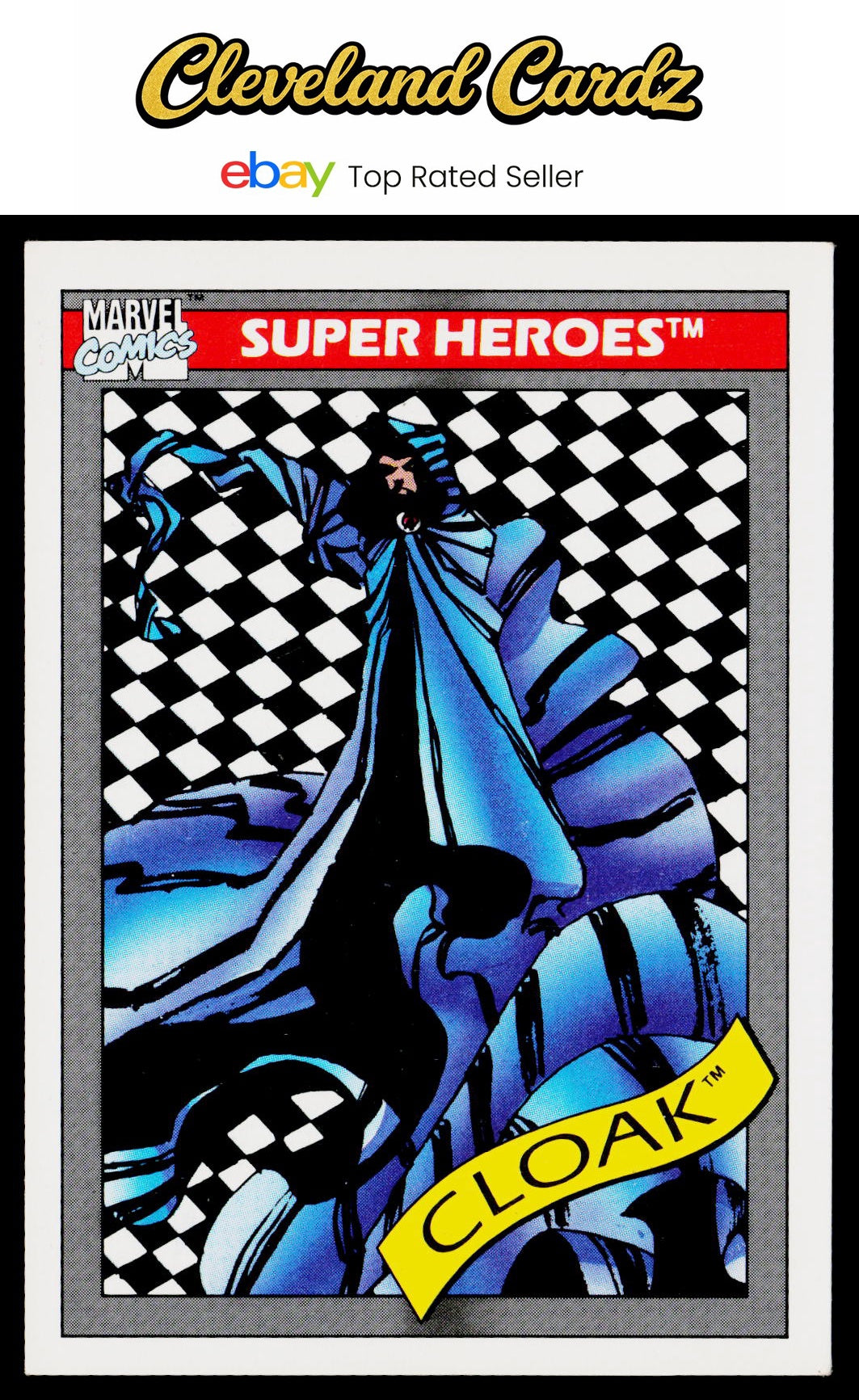 1990 Impel Marvel Universe #50 Cloak