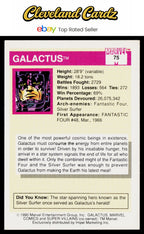 1990 Impel Marvel Universe #75 Galactus