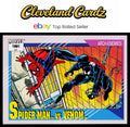 1991 Impel Marvel Universe II #91 Spider-Man vs. Venom