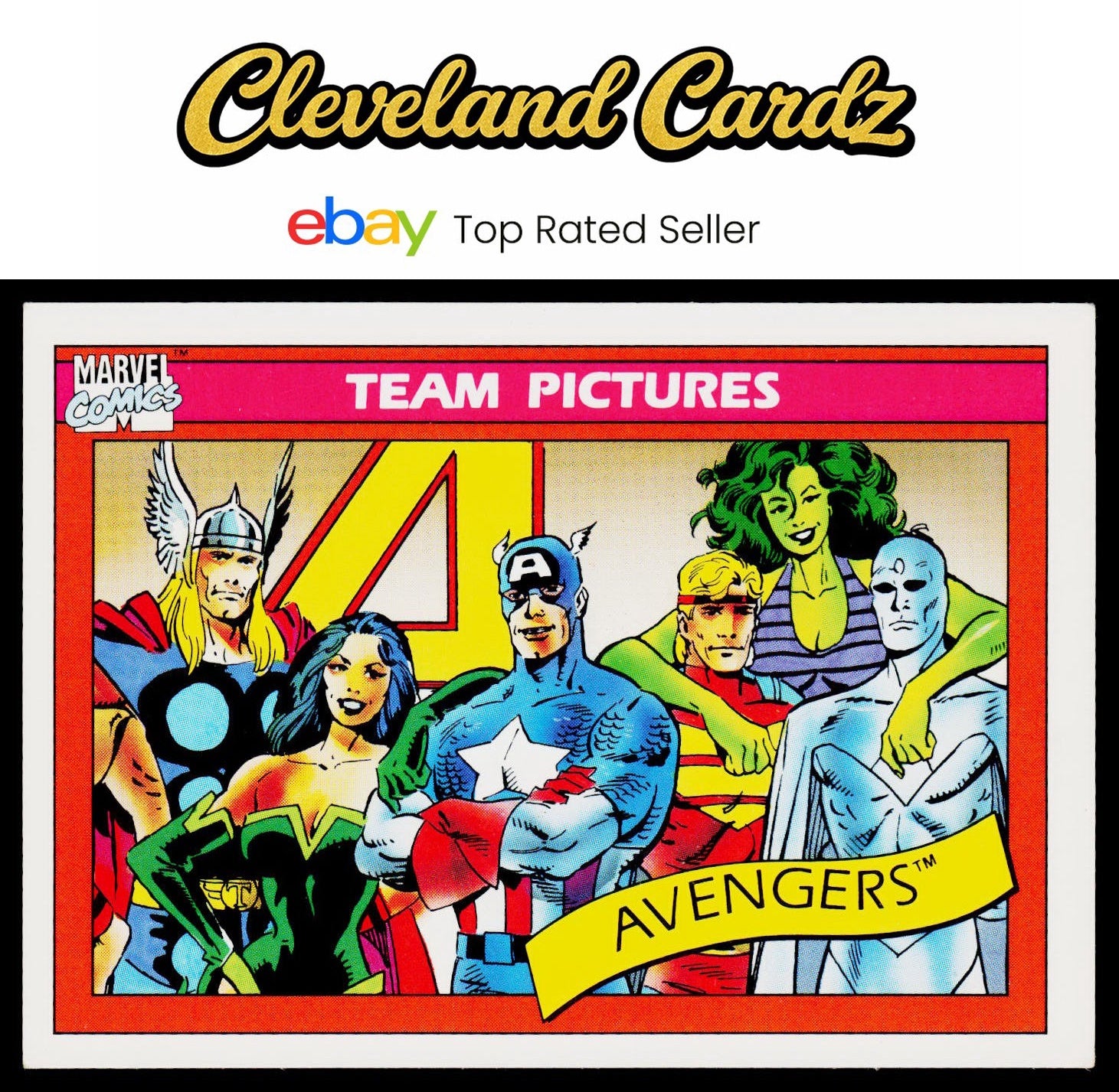 1990 Impel Marvel Universe #138 The Avengers
