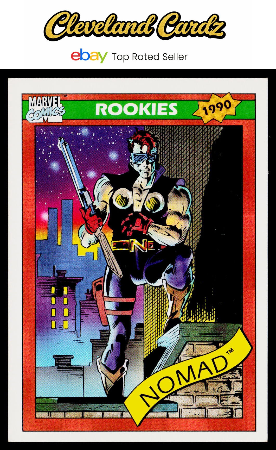 1990 Impel Marvel Universe #86 Nomad