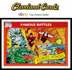 1990 Impel Marvel Universe #104 Atlantis Attacks