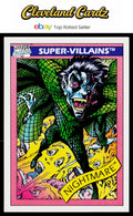 1990 Impel Marvel Universe #56 Nightmare