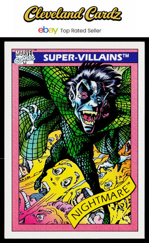 1990 Impel Marvel Universe #56 Nightmare