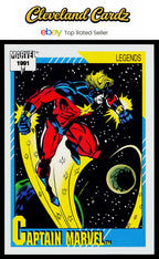 1991 Impel Marvel Universe II #139 Captain Marvel