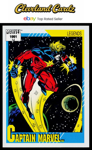 1991 Impel Marvel Universe II #139 Captain Marvel