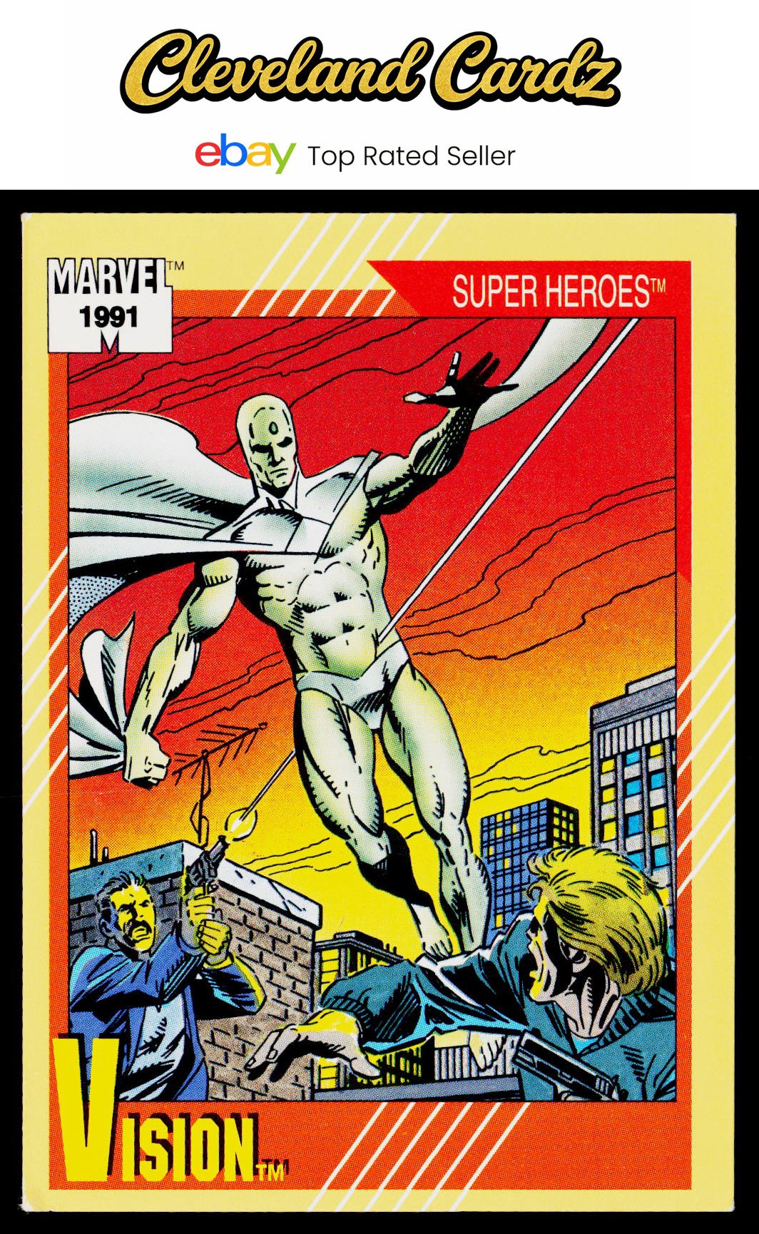 1991 Impel Marvel Universe II #19 Vision