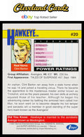 1991 Impel Marvel Universe II #20 Hawkeye