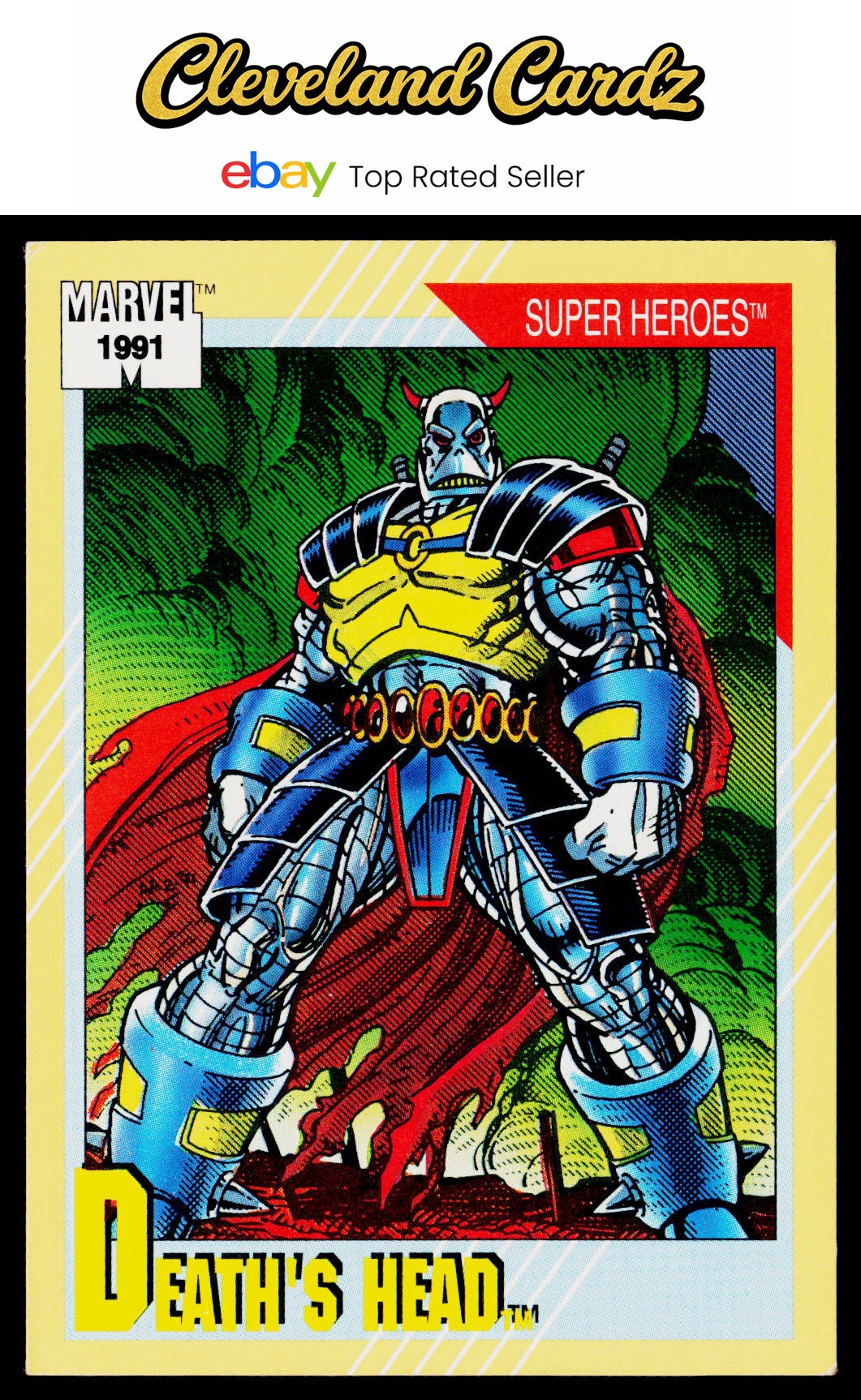 1991 Impel Marvel Universe II #33 Death's Head