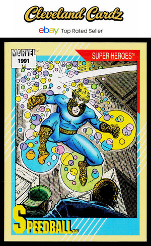 1991 Impel Marvel Universe II #34 Speedball