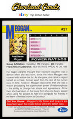 1991 Impel Marvel Universe II #37 Meggan