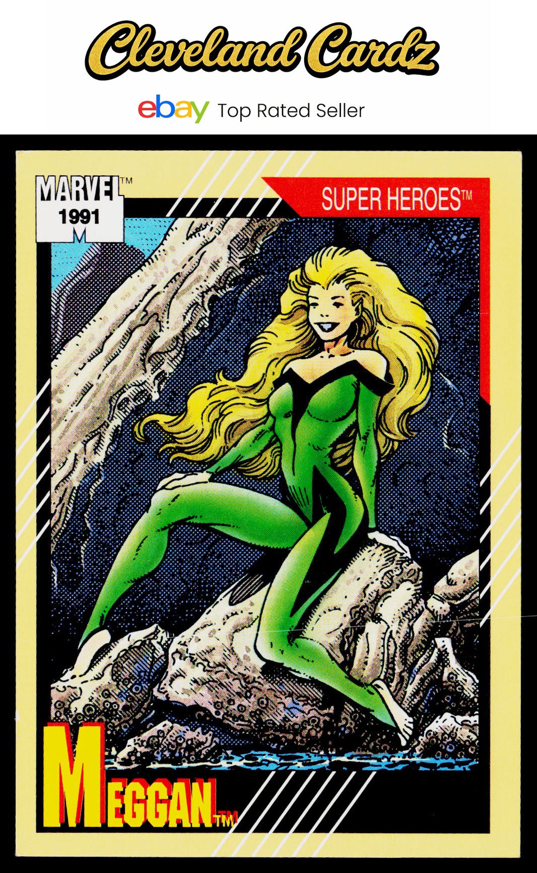 1991 Impel Marvel Universe II #37 Meggan