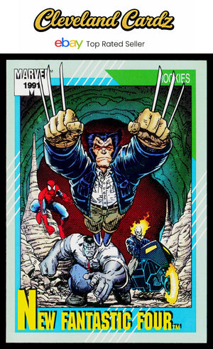 1991 Impel Marvel Universe II #149 New Fantastic Four