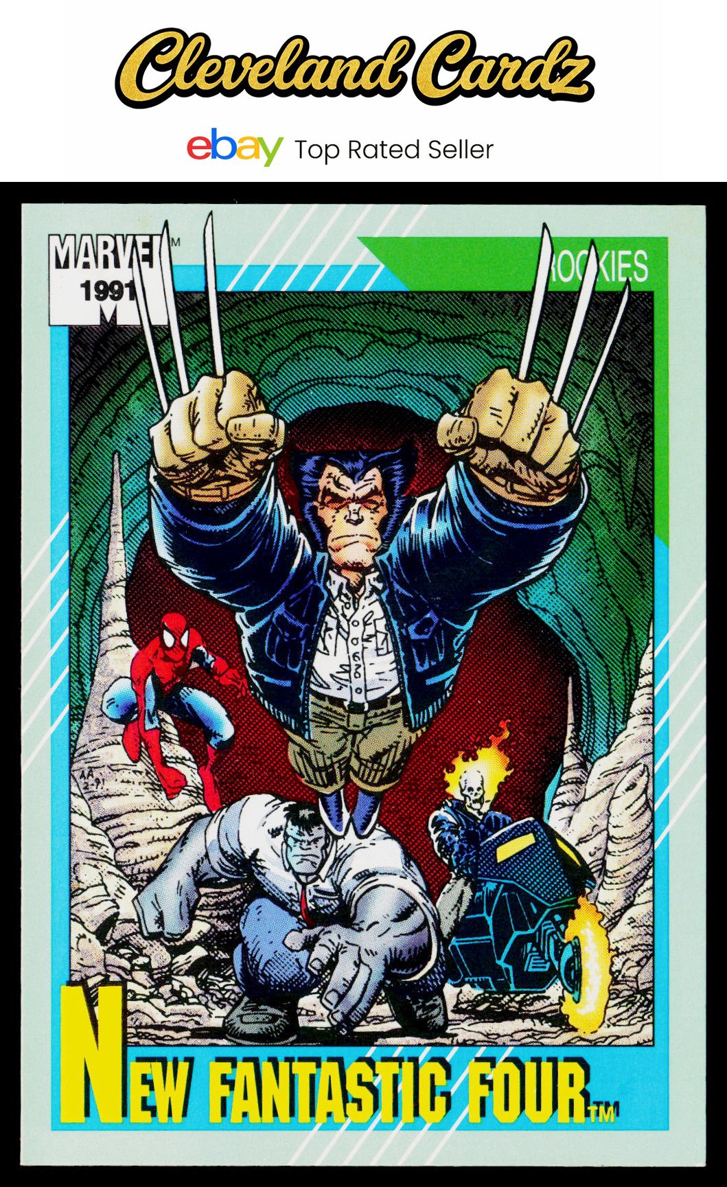 1991 Impel Marvel Universe II #149 New Fantastic Four