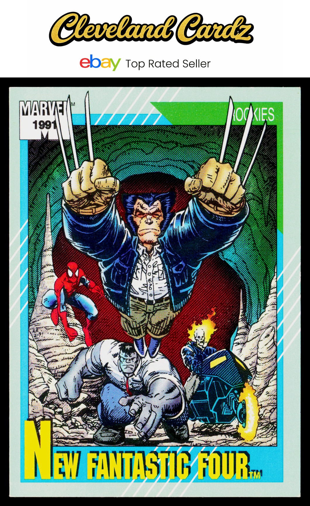 1991 Impel Marvel Universe II #149 New Fantastic Four