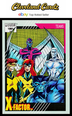 1991 Impel Marvel Universe II #154 X-Factor