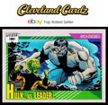 1991 Impel Marvel Universe II #119 Hulk vs. Leader