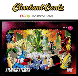 1992 Impel Marvel Universe #191 Atlantis Attacks