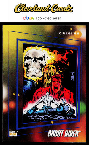 1992 Impel Marvel Universe #167 Ghost Rider