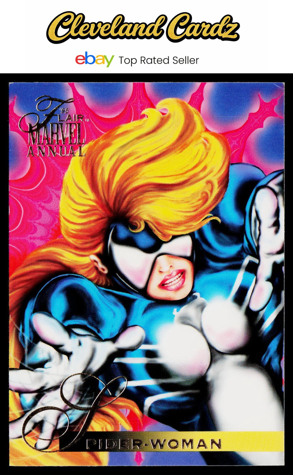 1995 Flair Marvel Annual #134 Spider-Woman