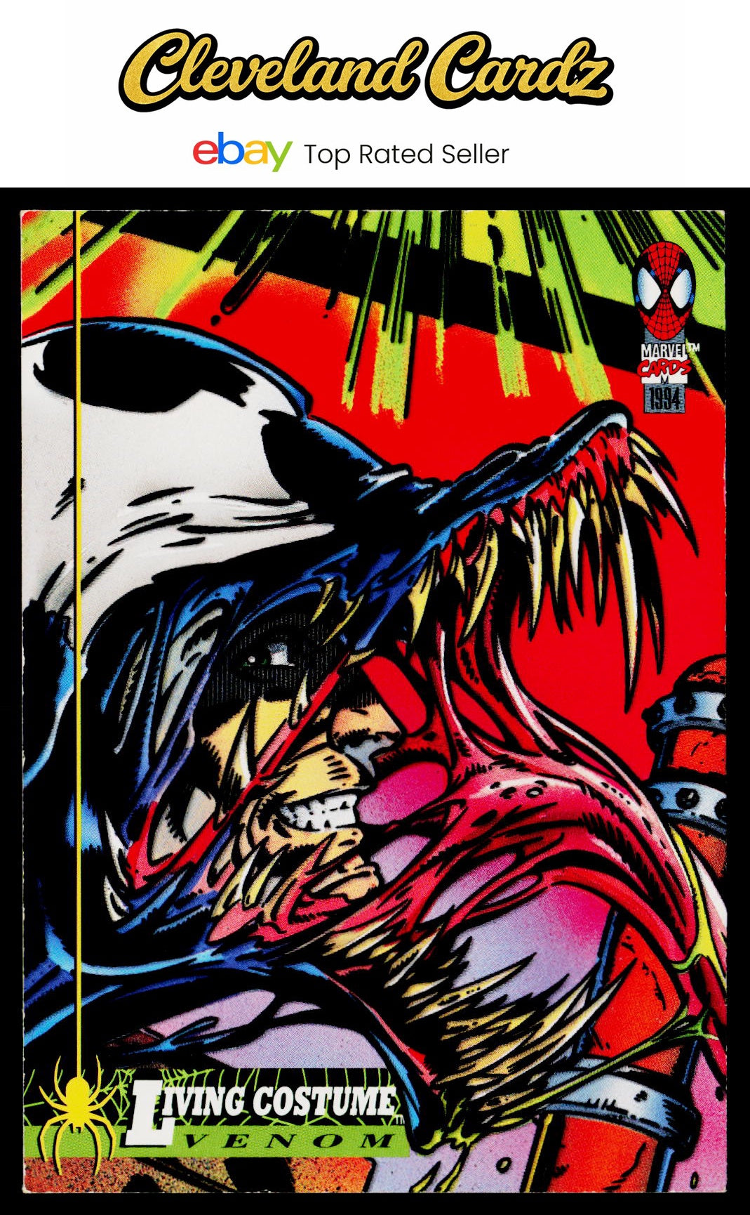1994 Fleer The Amazing Spider-Man #13 Living Costume