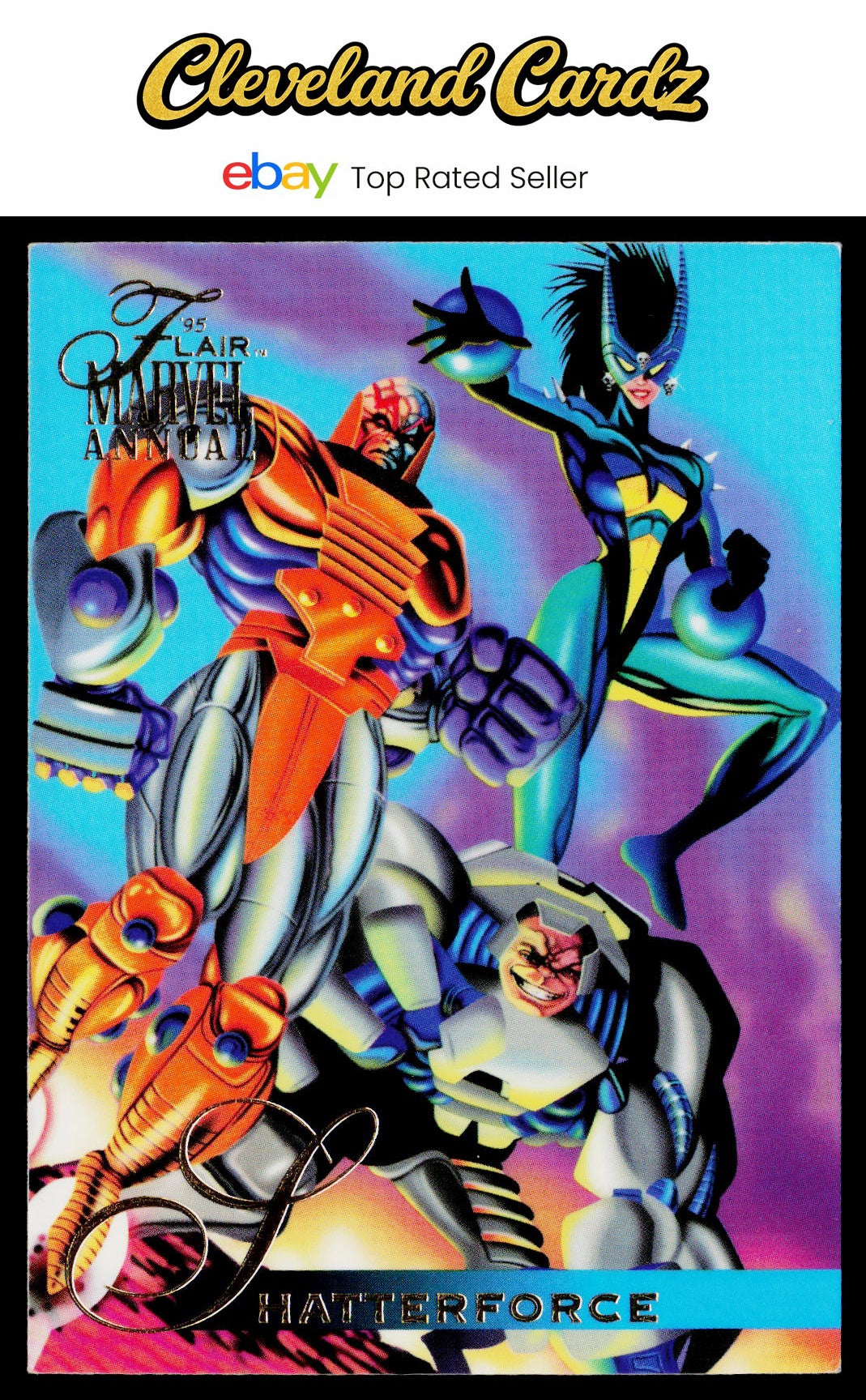 1995 Flair Marvel Annual #148 Shatterforce
