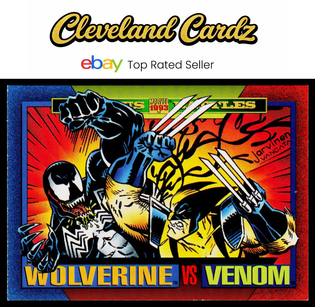 1993 SkyBox Marvel Universe #164 Wolverine / Venom