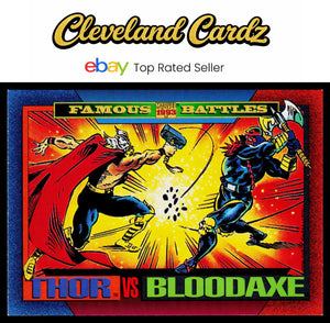 1993 SkyBox Marvel Universe #170 Thor / Bloodaxe