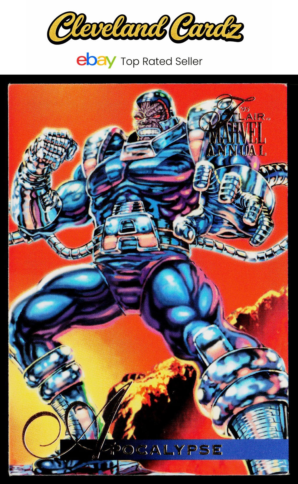 1995 Flair Marvel Annual #45 Apocalypse