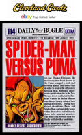1994 Fleer The Amazing Spider-Man #114 Spider-Man vs. Puma