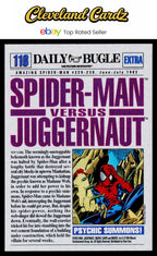 1994 Fleer The Amazing Spider-Man #116 Spider-Man vs. Juggernaut