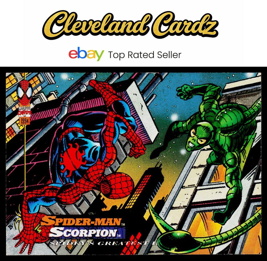 1994 Fleer The Amazing Spider-Man #118 Spider-Man vs. Scorpion