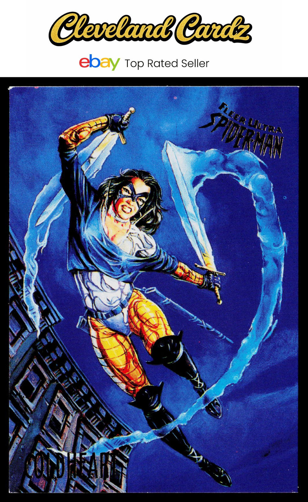 1995 Fleer Ultra Spider-Man #17 Coldheart