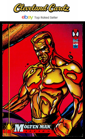 1994 Fleer The Amazing Spider-Man #77 Molten Man
