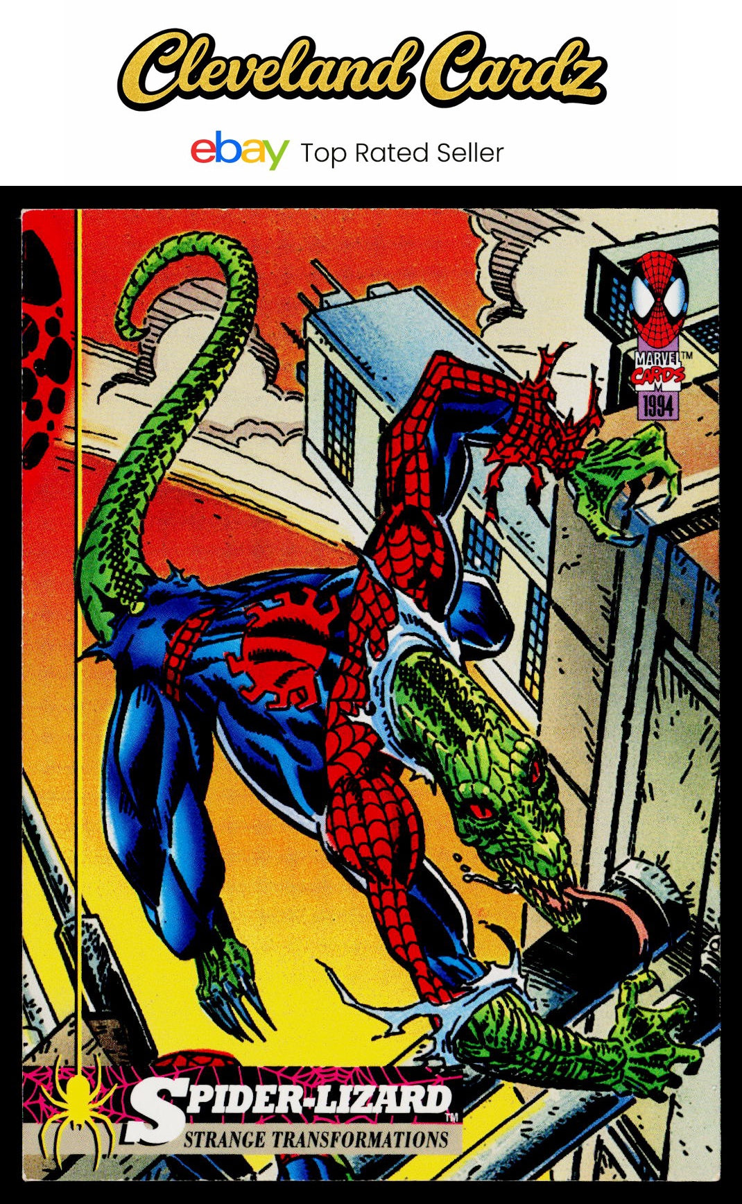 1994 Fleer The Amazing Spider-Man #21 Spider-Lizard