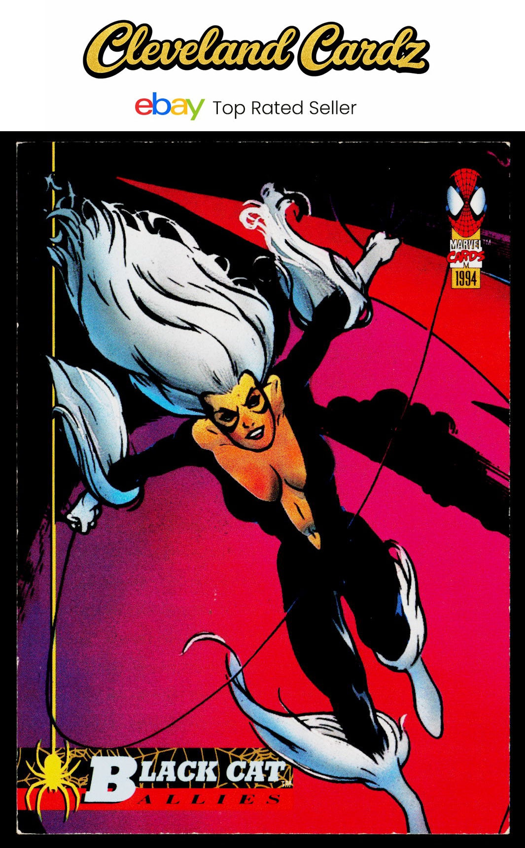 1994 Fleer The Amazing Spider-Man #73 Black Cat