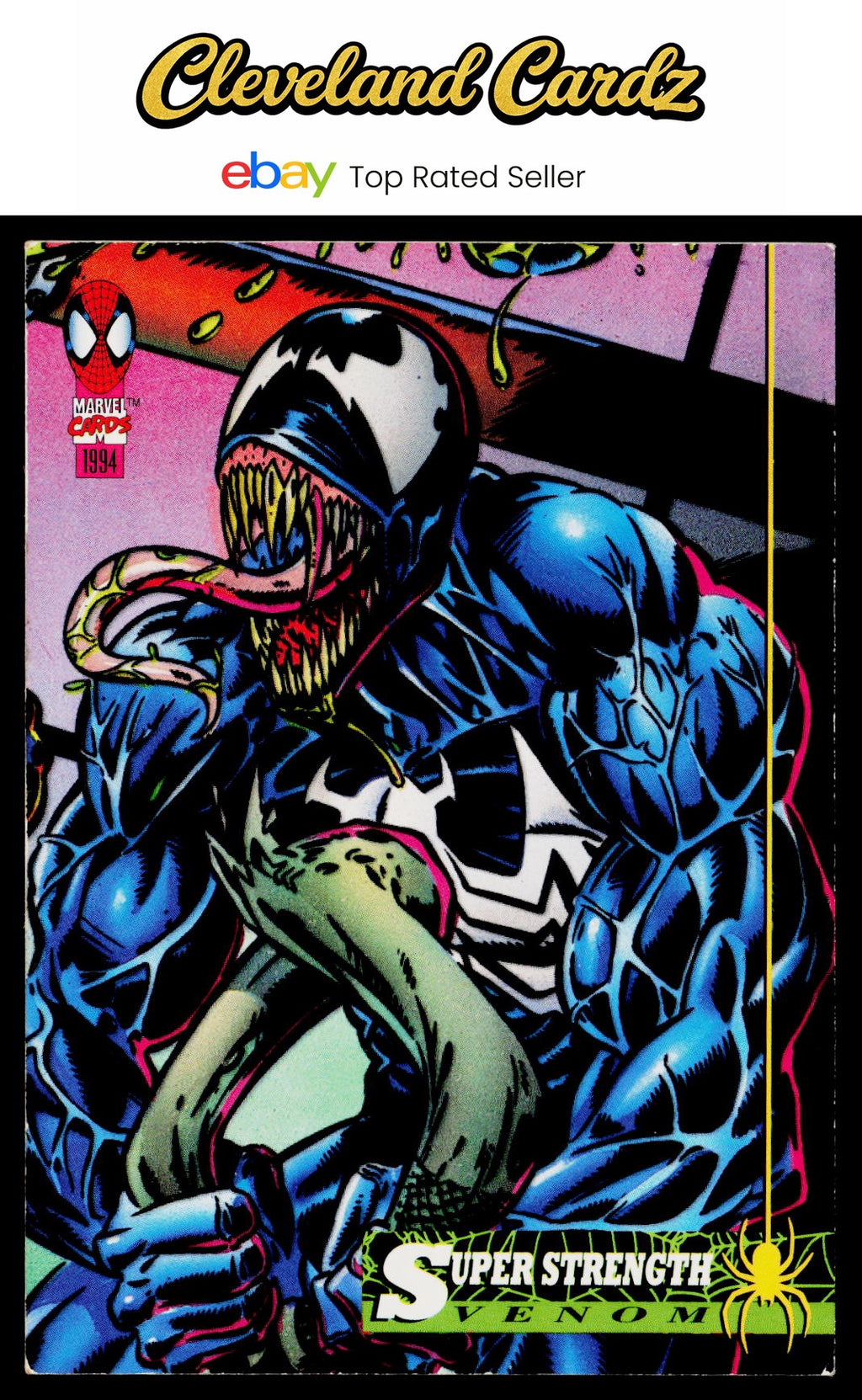 1994 Fleer The Amazing Spider-Man #18 Super Strength
