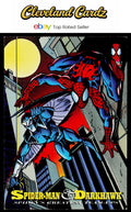 1994 Fleer The Amazing Spider-Man #96 Spider-Man / Darkhawk