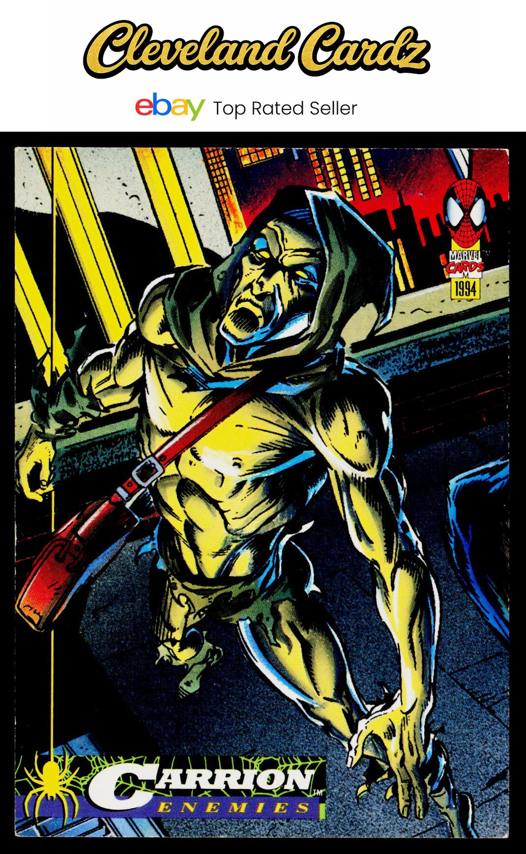 1994 Fleer The Amazing Spider-Man #49 Carrion